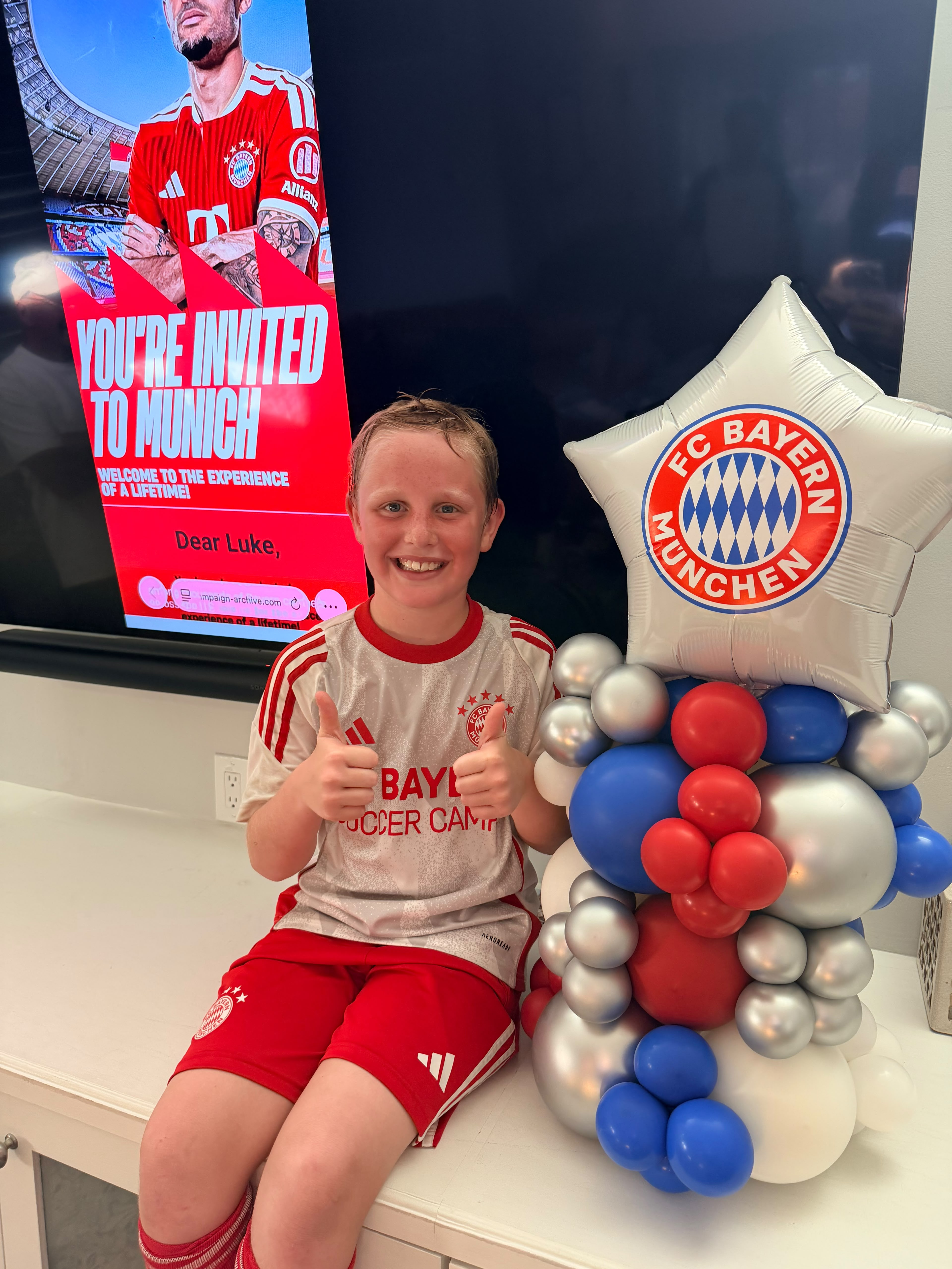 Congratulations, Luke!